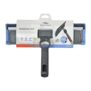 Швабра для мытья стекол и зеркал со сменной насадкой из микрофибры Швабра для мытья стекол и зеркал со сменной насадкой из микрофибры