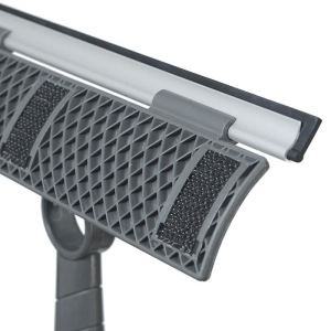 Швабра для мытья стекол и зеркал со сменной насадкой из микрофибры Швабра для мытья стекол и зеркал со сменной насадкой из микрофибры