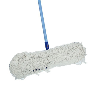 Швабра плоская Доляна, металлическая ручка 116 см, насадка х/б 59×14 см Швабра плоская Доляна, металлическая ручка 116 см, насадка х/б 59×14 см