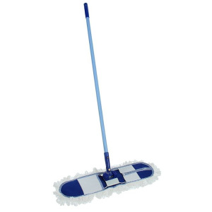 Швабра плоская Доляна, металлическая ручка 116 см, насадка х/б 59×14 см Швабра плоская Доляна, металлическая ручка 116 см, насадка х/б 59×14 см