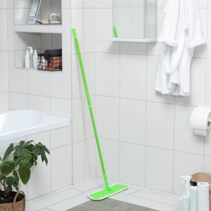 Швабра плоская Доляна, телескопическая ручка 80-120 см, насадка на липучке из микрофибры 40×14 см, 40 гр Швабра плоская Доляна, телескопическая ручка 80-120 см, насадка на липучке из микрофибры 40×14 см, 40 гр