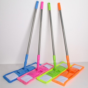 Швабра плоская Доляна, телескопическая стальная ручка 68-121 см, насадка микрофибра 40×10 см, цвет МИКС Швабра плоская Доляна, телескопическая стальная ручка 68-121 см, насадка микрофибра 40×10 см, цвет МИКС