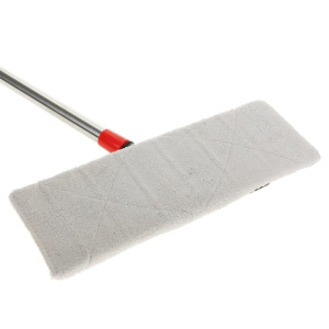 Швабра плоская Доляна, телескопическая стальная ручка 82-127 см, 2 насадки из микрофибры 37×12 см Швабра плоская Доляна, телескопическая стальная ручка 82-127 см, 2 насадки из микрофибры 37×12 см