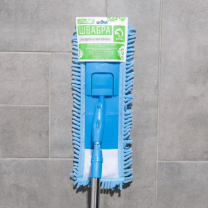 Швабра плоская гибкая Доляна, телескопическая ручка 92-181 см, насадка из микрофибры 42×12 см Швабра плоская гибкая Доляна, телескопическая ручка 92-181 см, насадка из микрофибры 42×12 см