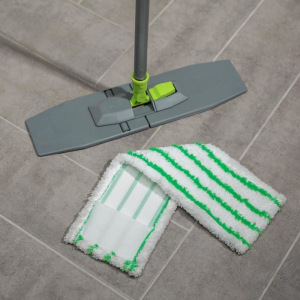 Швабра плоская, ручка 110 см , насадка микрофибра 40×10 см, цвет МИКС Швабра плоская, ручка 110 см , насадка микрофибра 40×10 см, цвет МИКС