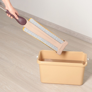 Швабра плоская с отжимом, ручка 134 см, двусторонняя насадка микрофибра 38×12 см Швабра плоская с отжимом, ручка 134 см, двусторонняя насадка микрофибра 38×12 см