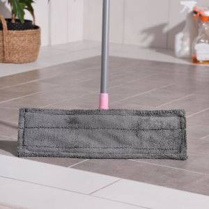 Швабра плоская с телескопической ручкой Raccoon, 40×14×90(120) см, микрофибра Швабра плоская с телескопической ручкой Raccoon, 40×14×90(120) см, микрофибра