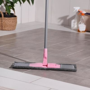 Швабра плоская с телескопической ручкой Raccoon, 40×14×90(120) см, микрофибра Швабра плоская с телескопической ручкой Raccoon, 40×14×90(120) см, микрофибра