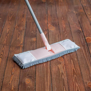 Швабра плоская с телескопической ручкой Raccoon «Букля», 40×14×90(120) см, микрофибра Швабра плоская с телескопической ручкой Raccoon «Букля», 40×14×90(120) см, микрофибра