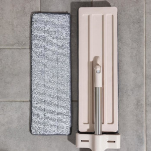 Швабра плоская с вертикальным отжимом Доляна, стальная ручка 125 см, 2 насадки из микрофибры 35×14 см Швабра плоская с вертикальным отжимом Доляна, стальная ручка 125 см, 2 насадки из микрофибры 35×14 см