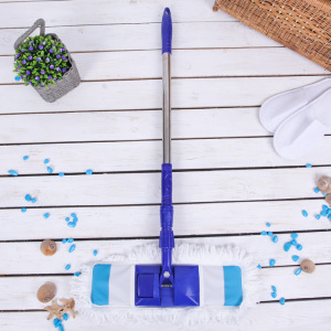 Швабра плоская телескопическая Доляна «Ocean», со стальной ручкой 78-117, микрофибра 42×14 см Швабра плоская телескопическая Доляна «Ocean», со стальной ручкой 78-117, микрофибра 42×14 см