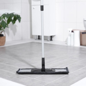 Швабра плоская, телескопическая ручка, микрофибра 40×14×90(120) см, цвет МИКС Швабра плоская, телескопическая ручка, микрофибра 40×14×90(120) см, цвет МИКС