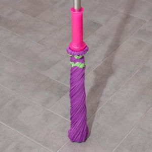 Швабра с отжимом Доляна, стальная ручка 119 см, насадка из микрофибры 80 гр, цвет МИКС Швабра с отжимом Доляна, стальная ручка 119 см, насадка из микрофибры 80 гр, цвет МИКС