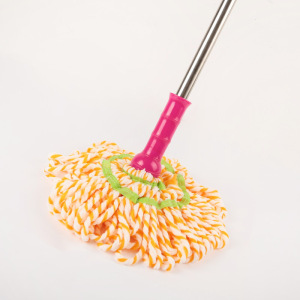 Швабра с отжимом Доляна, стальная ручка 119 см, насадка из микрофибры 80 гр, цвет МИКС Швабра с отжимом Доляна, стальная ручка 119 см, насадка из микрофибры 80 гр, цвет МИКС