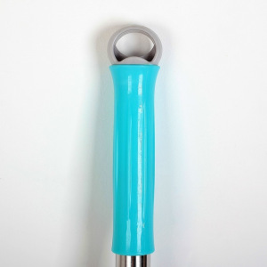 Швабра с отжимом Доляна, стальная ручка 130 см, насадка микрофибра, цвет голубой Швабра с отжимом Доляна, стальная ручка 130 см, насадка микрофибра, цвет голубой