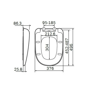 Сиденье для унитаза AM.PM Sensation C307851WH, с микролифтом, быстросъемное, белый глянец Сиденье для унитаза AM.PM Sensation C307851WH, с микролифтом, быстросъемное, белый глянец