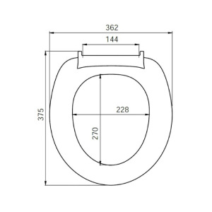 Сиденье для унитаза IDDIS ID 01 107.1, белое Сиденье для унитаза IDDIS ID 01 107.1, белое