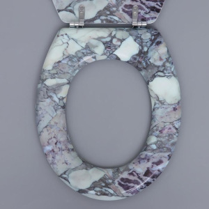 Сиденье для унитаза с крышкой «Гранит», 45×35 см Сиденье для унитаза с крышкой «Гранит», 45×35 см