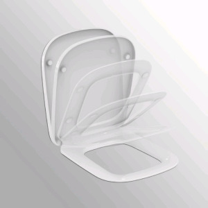 Сиденье и крышка Ideal Standard ESEDRA T318101, дюропласт, с функцией плавного закрытия Сиденье и крышка Ideal Standard ESEDRA T318101, дюропласт, с функцией плавного закрытия