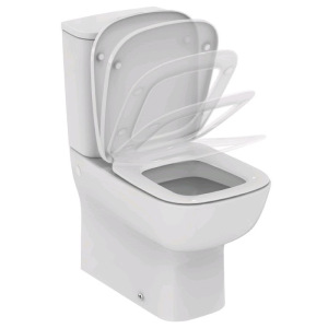 Сиденье и крышка Ideal Standard ESEDRA T318301, дюропласт, с функцией плавного закрытия Сиденье и крышка Ideal Standard ESEDRA T318301, дюропласт, с функцией плавного закрытия
