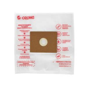 Синтетический пылесборник Ozone micron UN-01 универсальный, 4 шт Синтетический пылесборник Ozone micron UN-01 универсальный, 4 шт