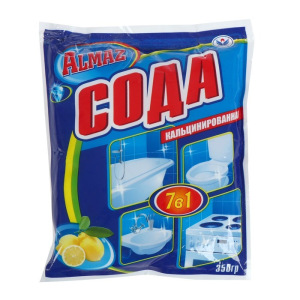 Сода кальцинированная Almaz, лимон, 350 гр Сода кальцинированная Almaz, лимон, 350 гр