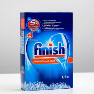 Соль для защиты посудомоечной машины Finish, 1,5 кг Соль для защиты посудомоечной машины Finish, 1,5 кг