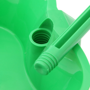 Совок для мусора с черенком, цвет МИКС Совок для мусора с черенком, цвет МИКС