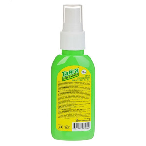 Спрей репеллентный "Тайга", от комаров, детский, флакон, 50 мл Спрей репеллентный "Тайга", от комаров, детский, флакон, 50 мл