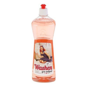 Средство для чистки ковров и мягкой мебели Washen, 1 л Средство для чистки ковров и мягкой мебели Washen, 1 л