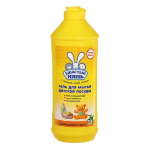 Средство для мытья детской посуды Ушастый нянь, 500 мл Средство для мытья детской посуды Ушастый нянь, 500 мл