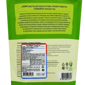 Средство для мытья посуды CJ Lion Chamgreen С Зелёный чай, 1,2 л Средство для мытья посуды CJ Lion Chamgreen С Зелёный чай, 1,2 л