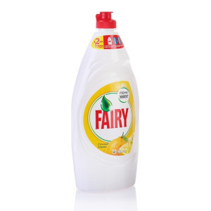 Средство для мытья посуды FAIRY "Сочный лимон", 900 мл Средство для мытья посуды FAIRY "Сочный лимон", 900 мл