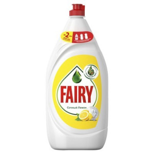 Средство для мытья посуды Fairy «Сочный лимон», 1.35 л Средство для мытья посуды Fairy «Сочный лимон», 1.35 л