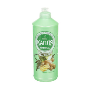 Средство для мытья посуды Капля Natural «Имбирь и белый чай», 500 мл Средство для мытья посуды Капля Natural «Имбирь и белый чай», 500 мл