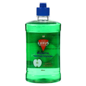 Средство для мытья посуды Luxus «Чистая посуда», концентрат, яблоко, 600 мл Средство для мытья посуды Luxus «Чистая посуда», концентрат, яблоко, 600 мл