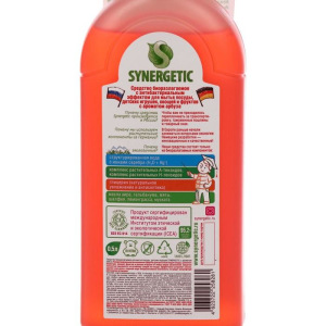 Средство для мытья посуды "Synergetic" Арбуз, 500 мл Средство для мытья посуды "Synergetic" Арбуз, 500 мл