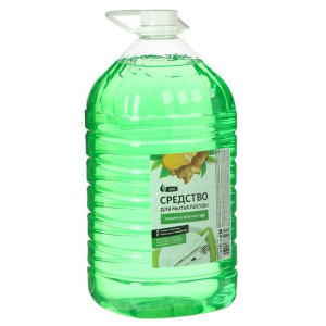 Средство для мытья посуды Rain Имбирь-Зелёный чай 5 л Средство для мытья посуды Rain Имбирь-Зелёный чай 5 л