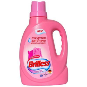 Средство для стирки Brilless Delicate для деликатных тканей, 1 л Средство для стирки Brilless Delicate для деликатных тканей, 1 л