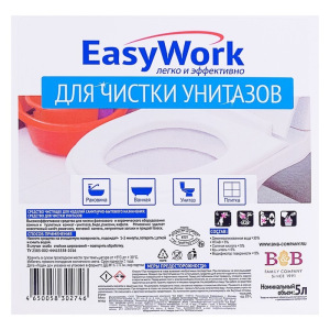 Средство для туалетов EasyWork, 5л Средство для туалетов EasyWork, 5л