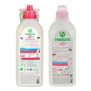 Средство моющее биоразлагаемое для стирки детского белья SYNERGETIC 1л Средство моющее биоразлагаемое для стирки детского белья SYNERGETIC 1л