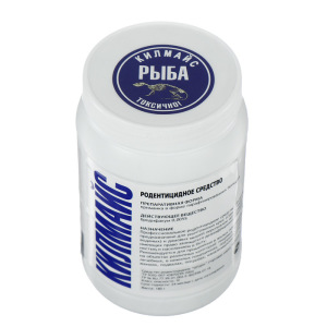 Средство от грызунов Килмайс парафинированные брикеты, банка 180 г, рыба Средство от грызунов Килмайс парафинированные брикеты, банка 180 г, рыба