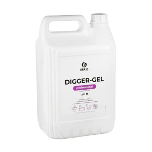 Средство щелочное для прочистки канализационных труб DIGGER-GEL, 5,3 кг Средство щелочное для прочистки канализационных труб DIGGER-GEL, 5,3 кг