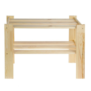 Стеллаж для обуви деревянный, 64×32×45см, 2 полки Стеллаж для обуви деревянный, 64×32×45см, 2 полки
