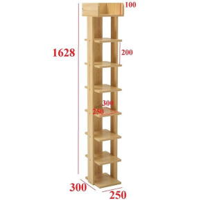 Стеллаж Норд №3, 250х300х1628, Дуб сонома Стеллаж Норд №3, 250х300х1628, Дуб сонома