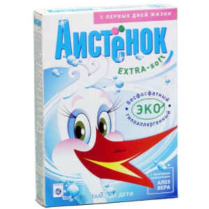 Стиральный порошок Аистёнок Extra Soft для детского белья, 400 г Стиральный порошок Аистёнок Extra Soft для детского белья, 400 г