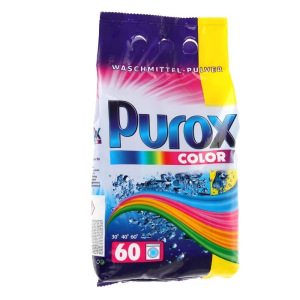 Стиральный порошок для стирки цветного белья Purox Color 5,5 кг Стиральный порошок для стирки цветного белья Purox Color 5,5 кг