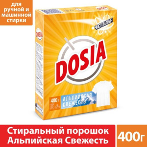 Стиральный порошок Dosia «Альпийская свежесть», автомат, 400 г Стиральный порошок Dosia «Альпийская свежесть», автомат, 400 г