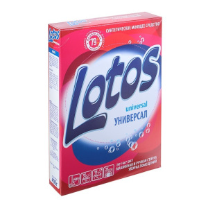 Стиральный порошок Lotos Универсал, 400 г Стиральный порошок Lotos Универсал, 400 г