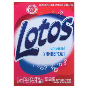 Стиральный порошок Lotos Универсал, 400 г Стиральный порошок Lotos Универсал, 400 г